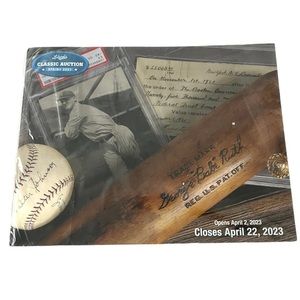 Lelands Classic Auction Collectible Sports Catalog Spring 2023